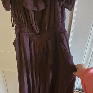 Torrid Deep Purple Maxi Jumpsuit/ROMPER
